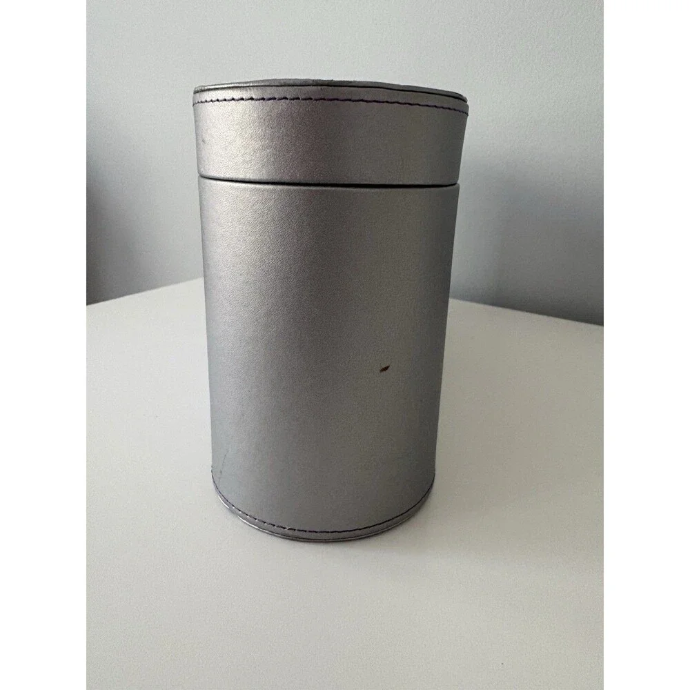 Dyson Supersonic Presentation Case Storage Box Only Silver Black Velvet Lined